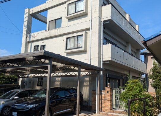 愛西でコンクリート住宅にお住いのＨ様邸の…