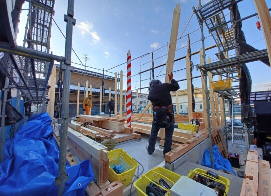 上棟おめでとうございます！