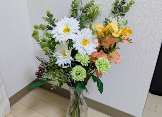 100円ショップの造花