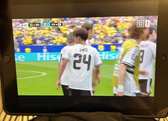 日本VSブラジル